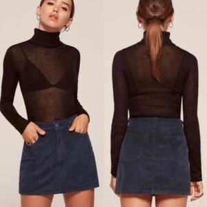 Reformation Abbey Corduroy skirt